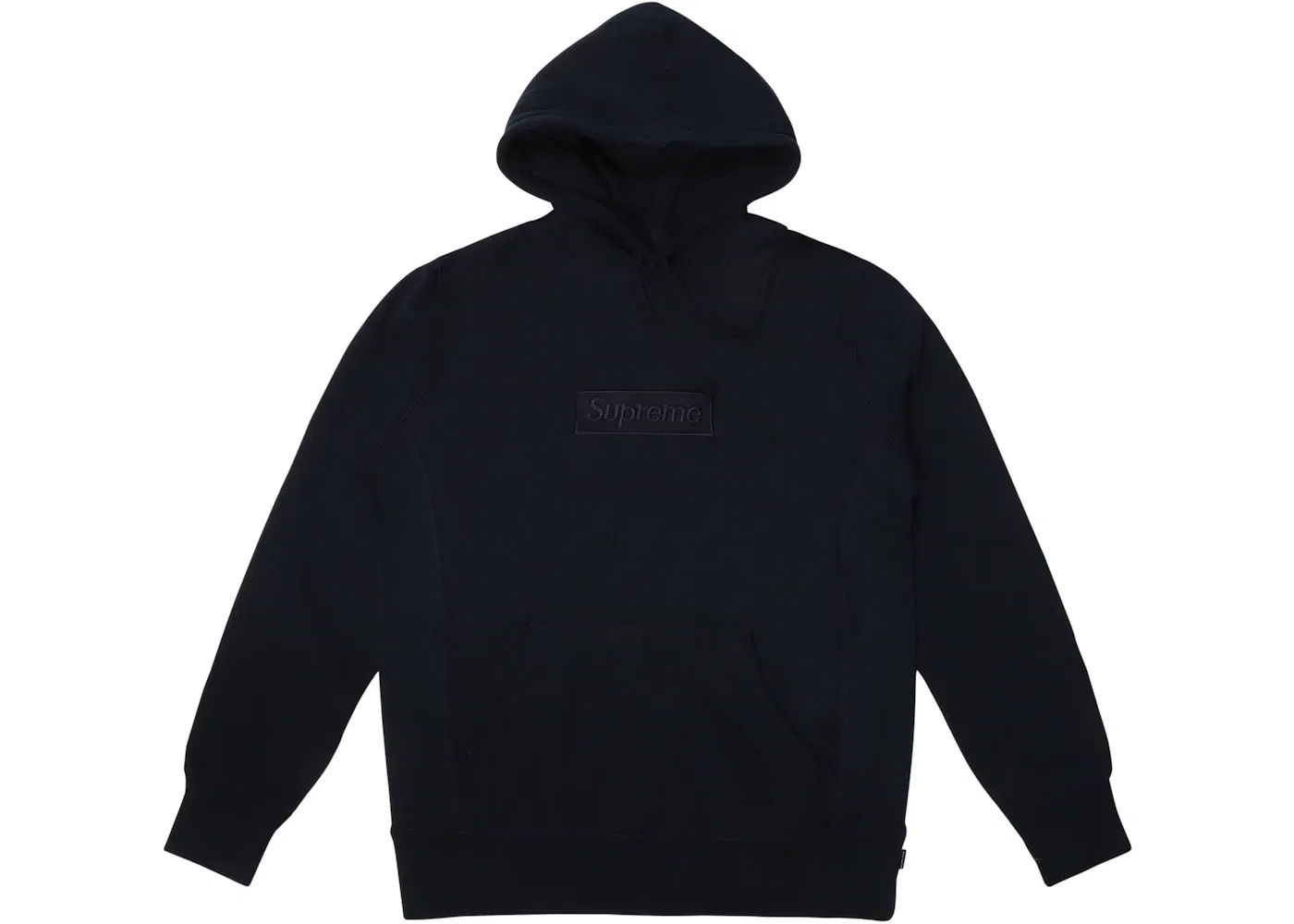 Мужской пуловер с капюшоном Box Logo Supreme, Navy