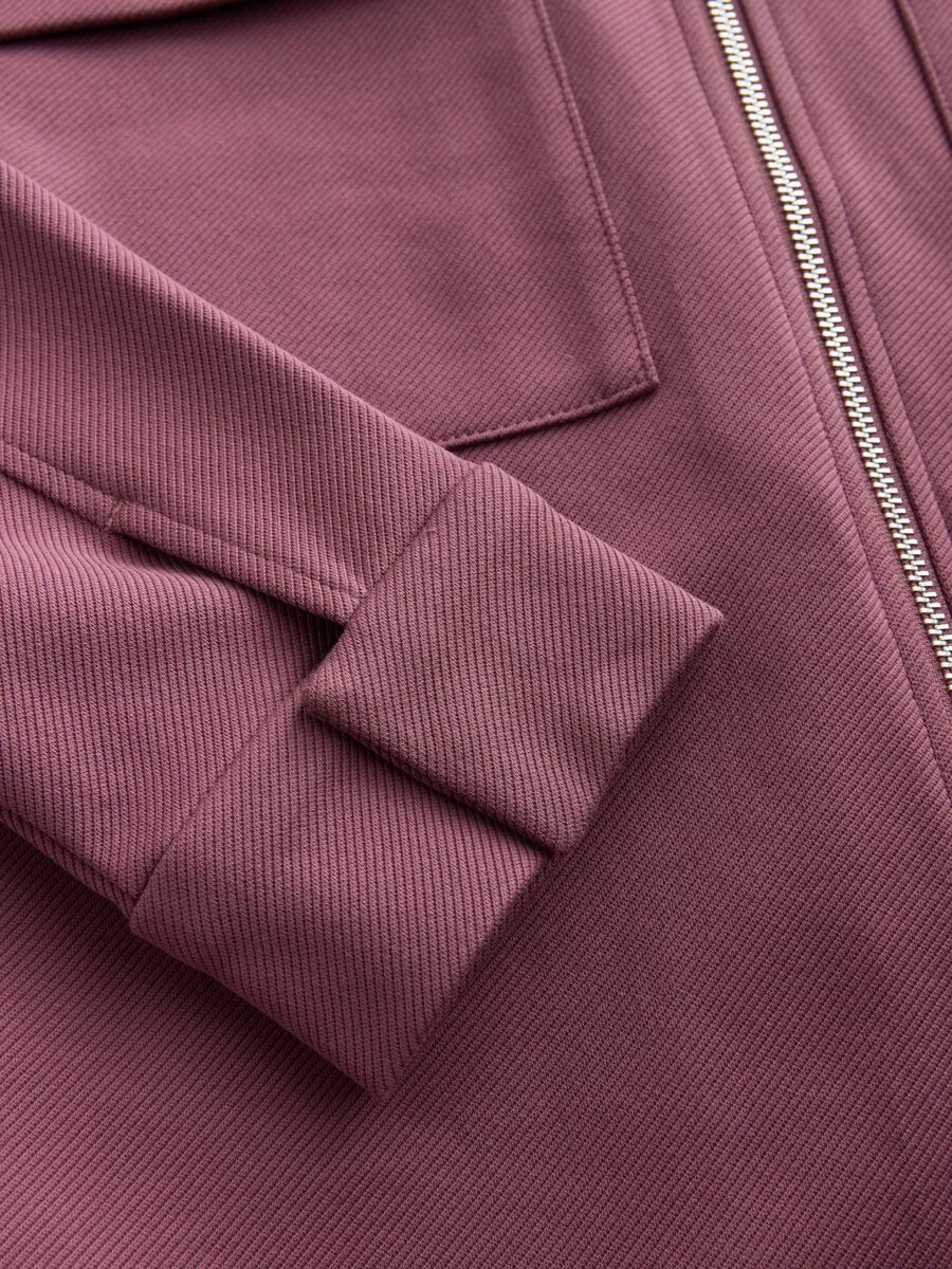Куртка Next Inter-Season Jacket в ягодном цвете — фото 3