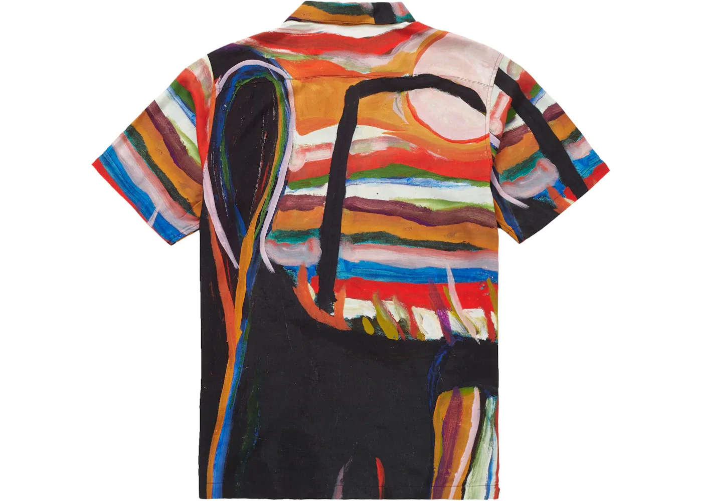 Мужская рубашка с коротким рукавом Supreme S/S Shirt, No Words For Feelings — фото 2