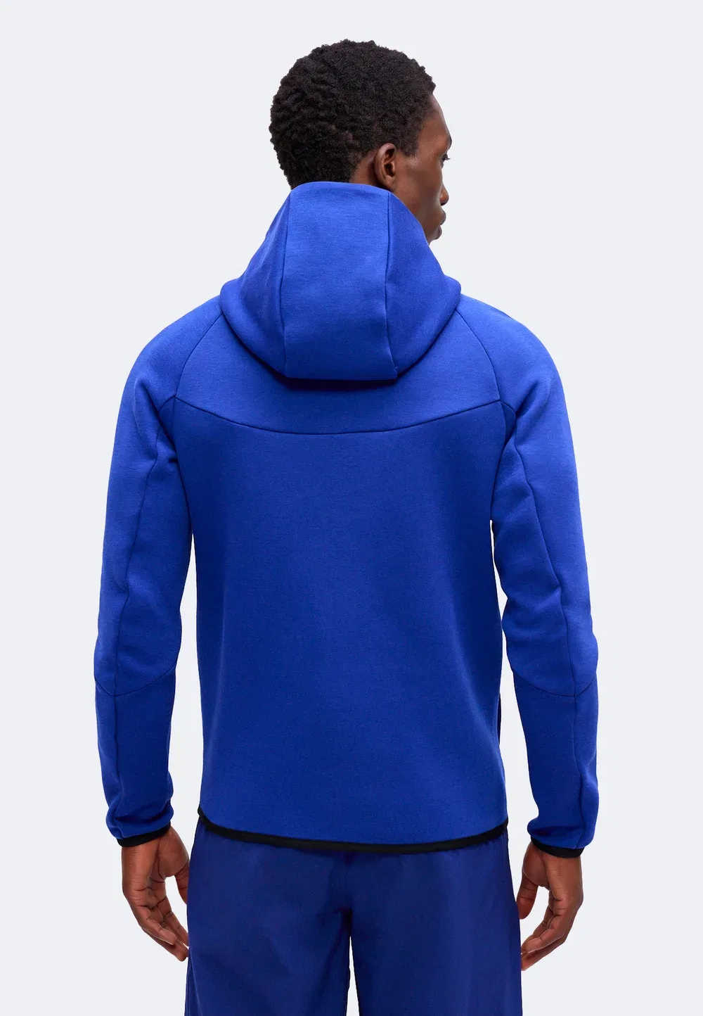 Толстовка PSG - тренировочная куртка Nike Performance, Old Royal/White — фото 3