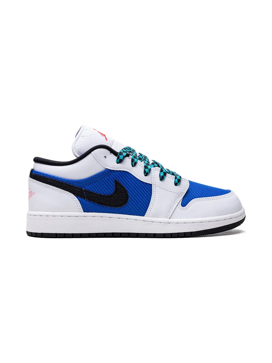 Кроссовки Air Jordan 1 "Racing", синий — фото 4