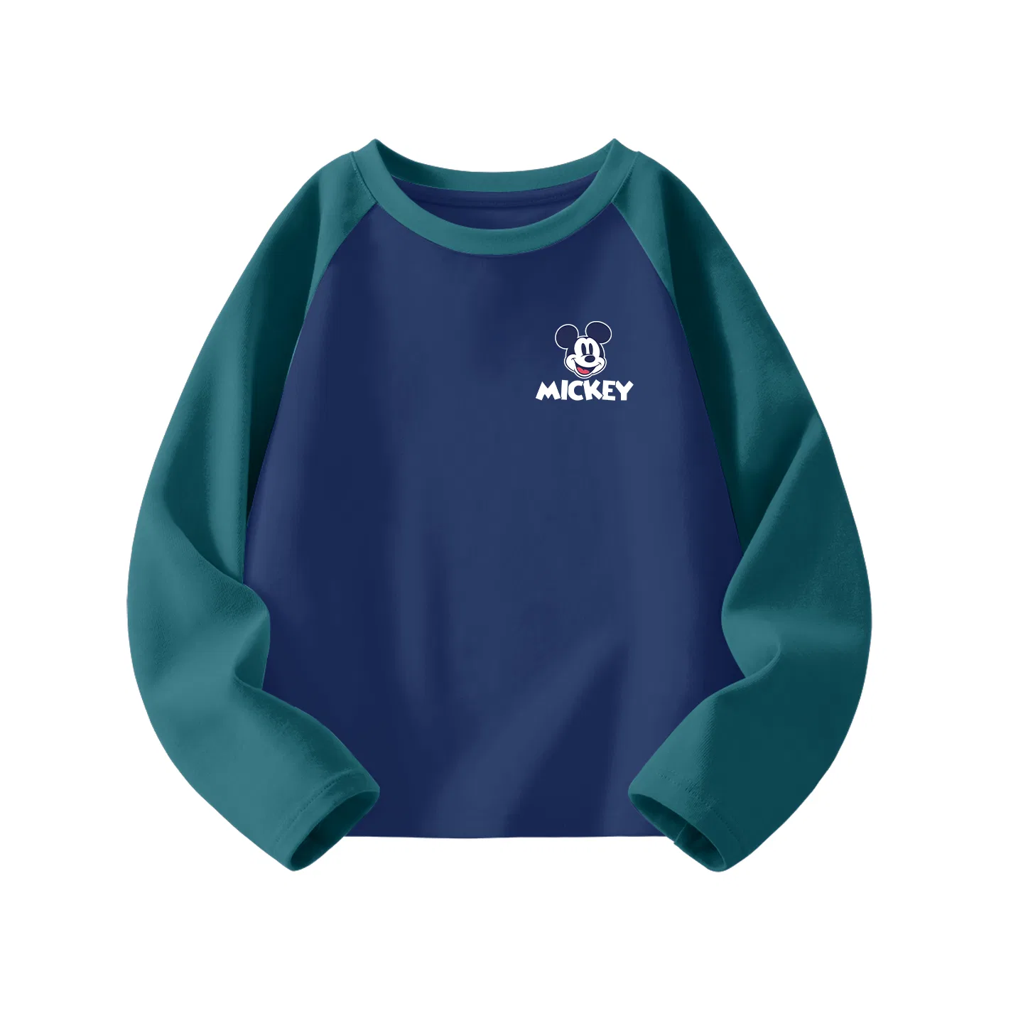 Детская футболка с принтом Di Square Dark Green Blue Disney, Цвет Di Square Dark Green Blue — фото 4