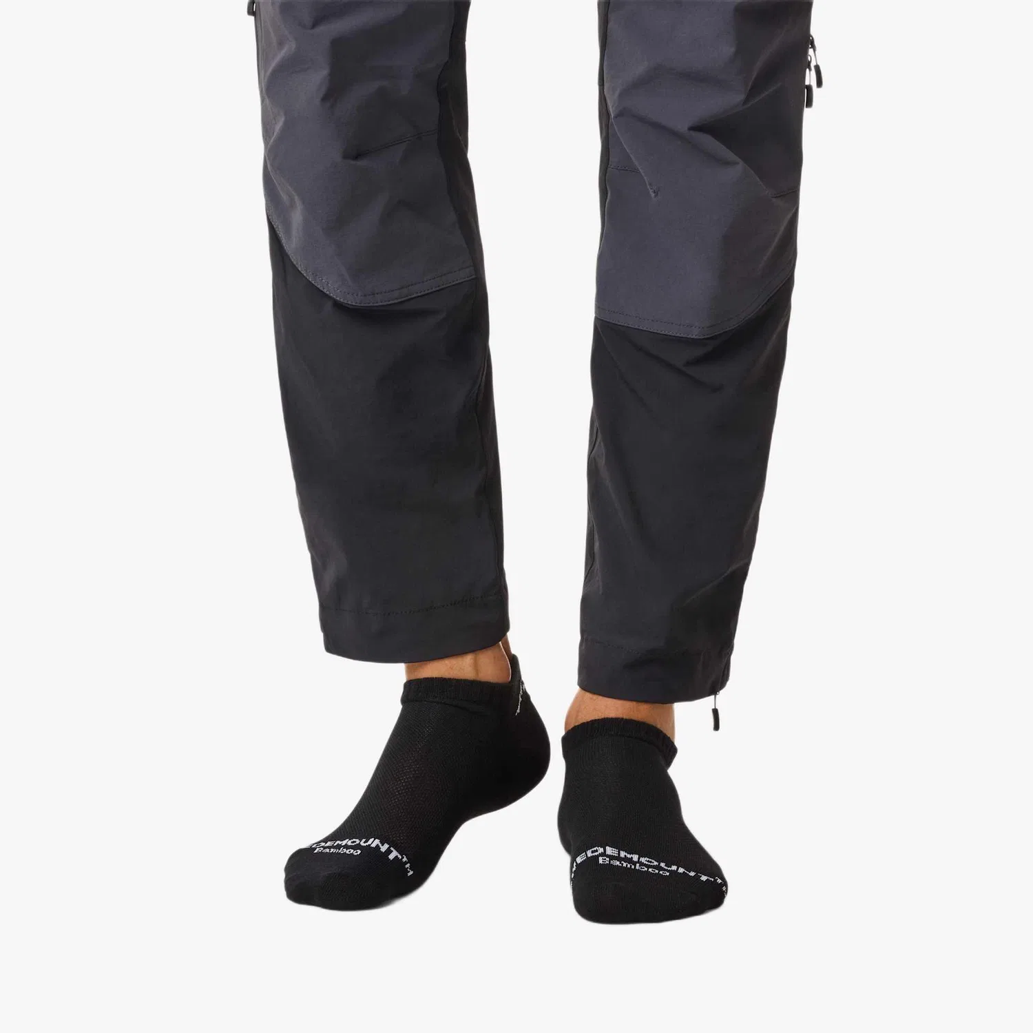 Детские носки-невидимки с быстросохнущей тканью Bamboo Ankle Socks, Swedemount, Цвет: Schwarz — фото 4