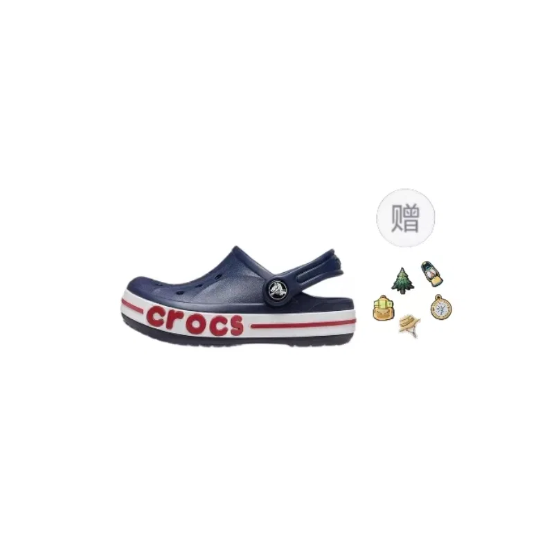 Детские сандалии с противоскользящей подошвой Bayaband Clog Crocs, Black Red White