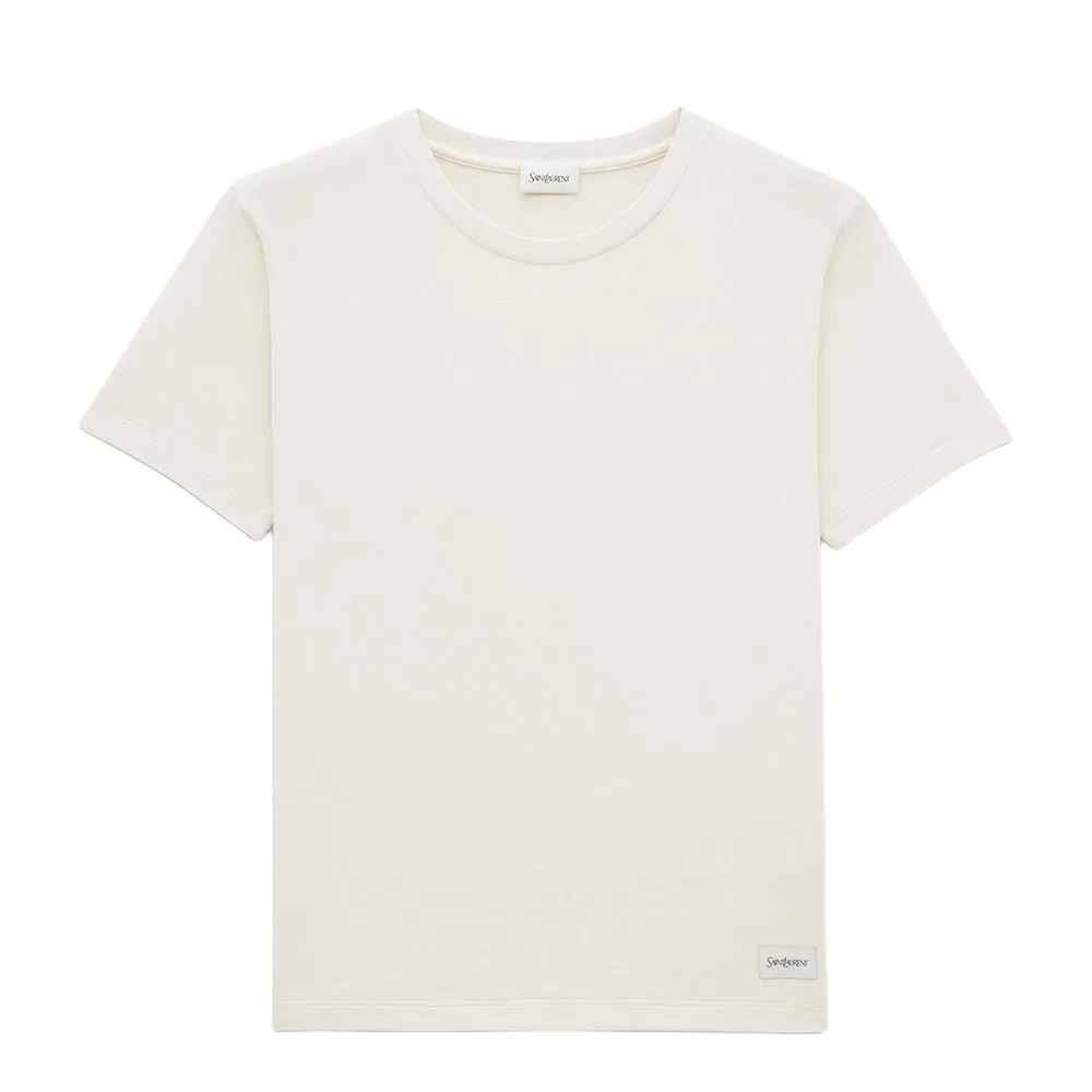Женская футболка с принтом Natural SAINT LAURENT, Natural