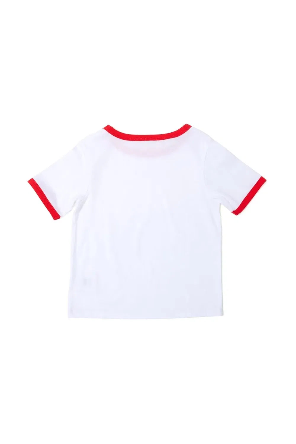 Детская футболка с принтом The Jack Tee Dotty Dungarees, Red — фото 2