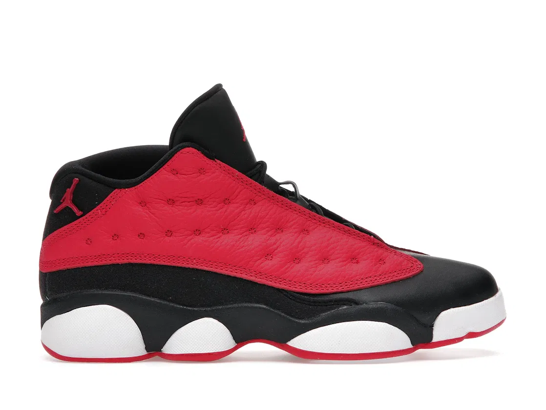 Детские кроссовки с низким верхом Jordan 13 Retro Low Jordan, Black/Very Berry-White