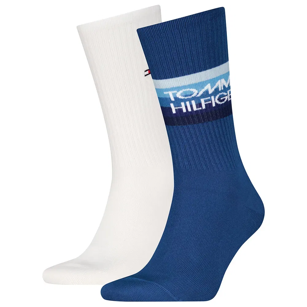 Носки с логотипом Tommy Hilfiger, 2 пары, белый