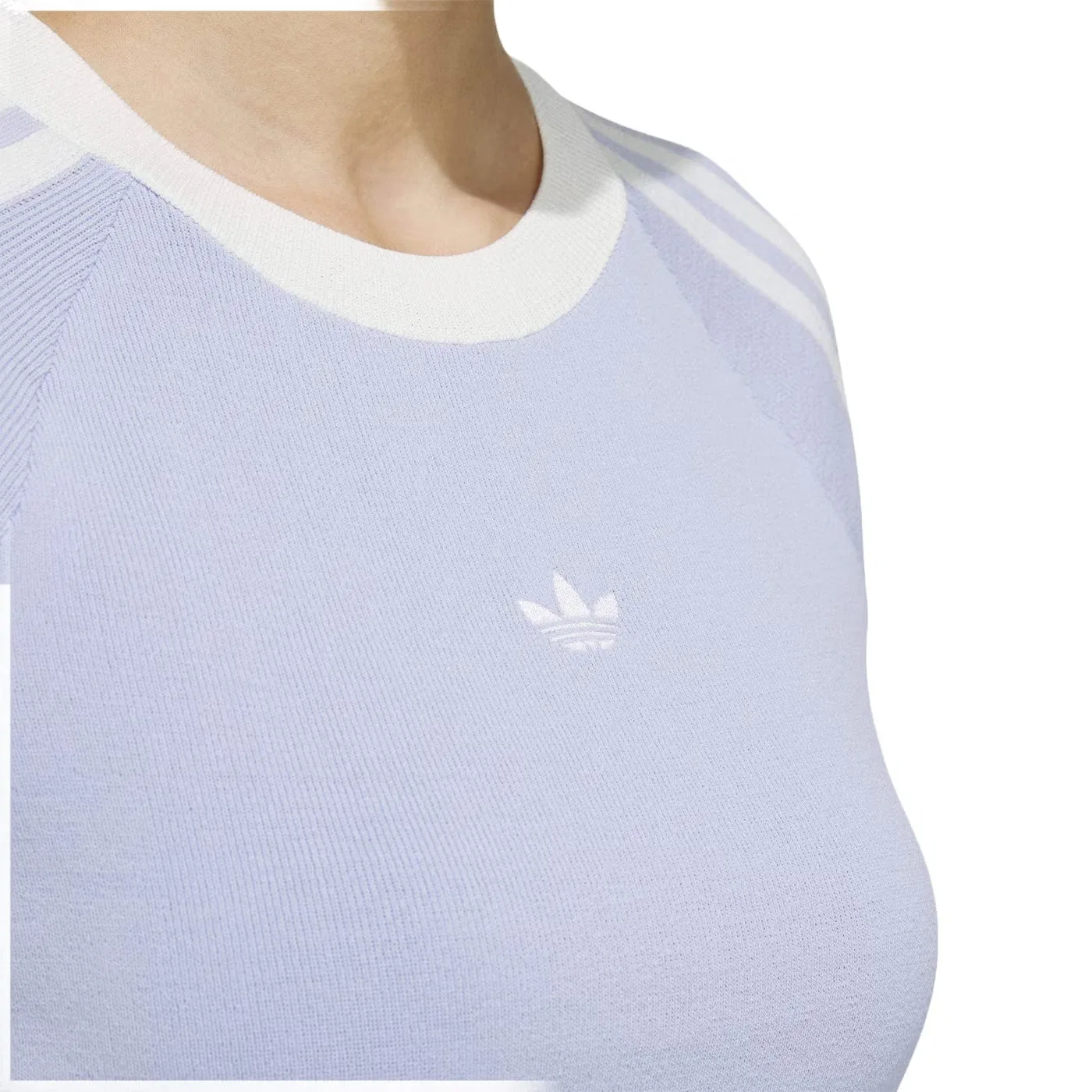 Футболка с принтом Summer Knit Adidas, фиолетовый — фото 2