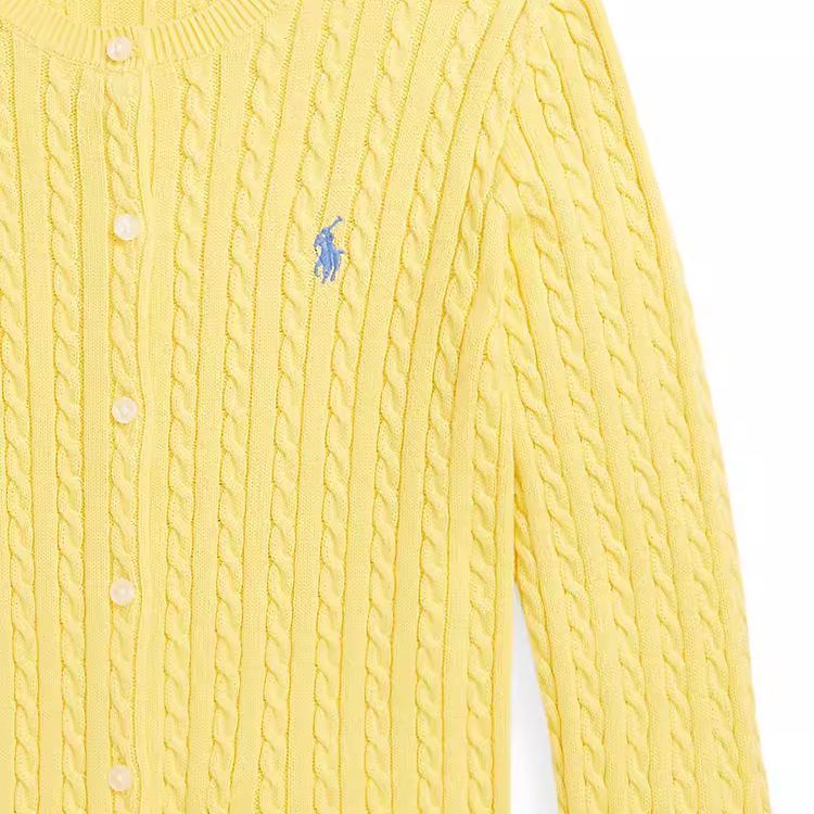 Свитер SS24 Green Oasis Yellow Детский Polo Ralph Lauren — фото 4