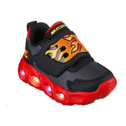 Детские полуботинки на липучке Thermo Flash Flame Flow Skechers, Schwarz