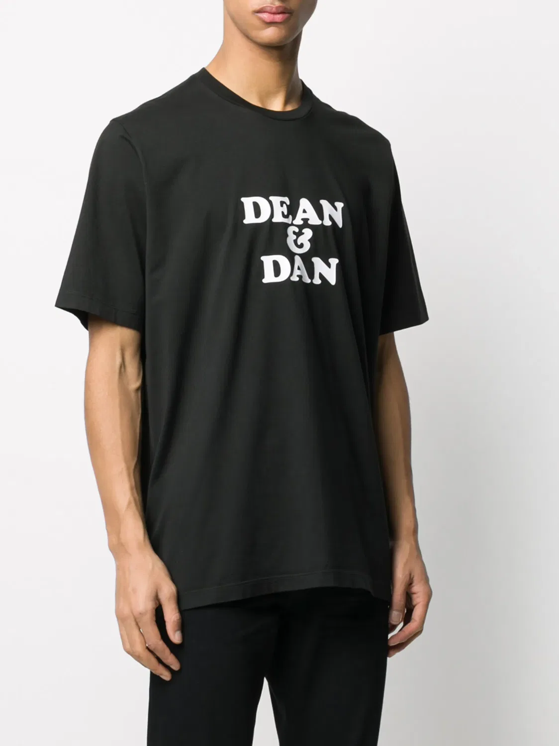Футболка с принтом Dean & Dan Dsquared2, черный — фото 3