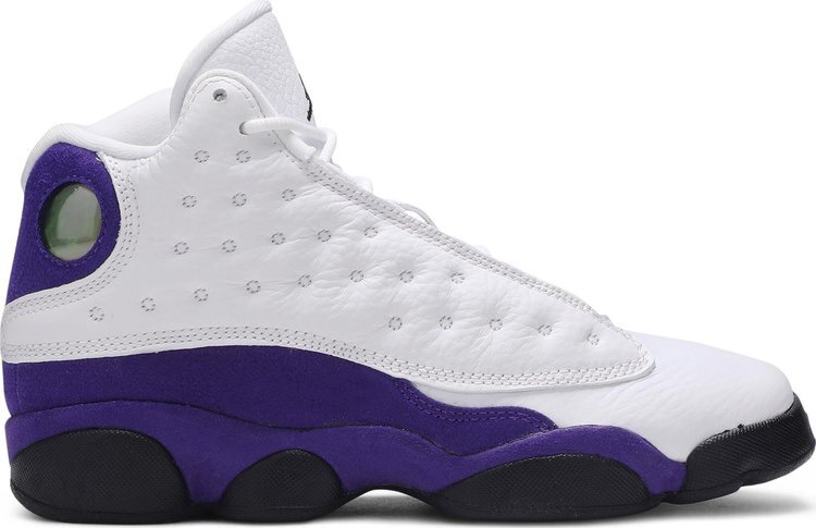 

Кроссовки Air Jordan 13 Retro GS Lakers, фиолетовый, Фиолетовый;серый, Кроссовки Air Jordan 13 Retro GS Lakers, фиолетовый