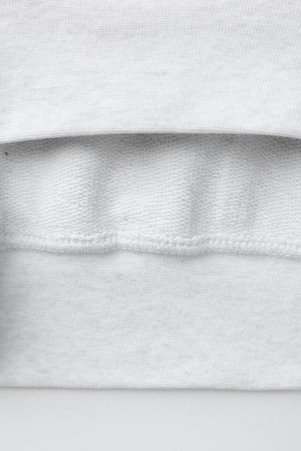Худи с принтом слогана ZARA, Pearl grey — фото 4