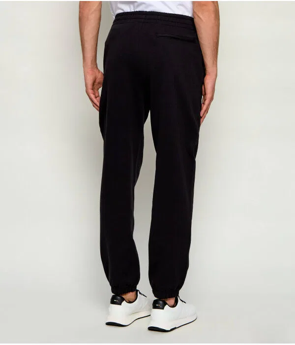 Мужские спортивные штаны из футера Calvin Klein, Цвет Nero — фото 3