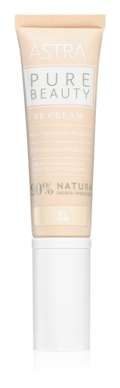 

Увлажняющий ВВ-крем Astra Make-up Pure Beauty BB Cream, оттенок 01 Fair 30 мл