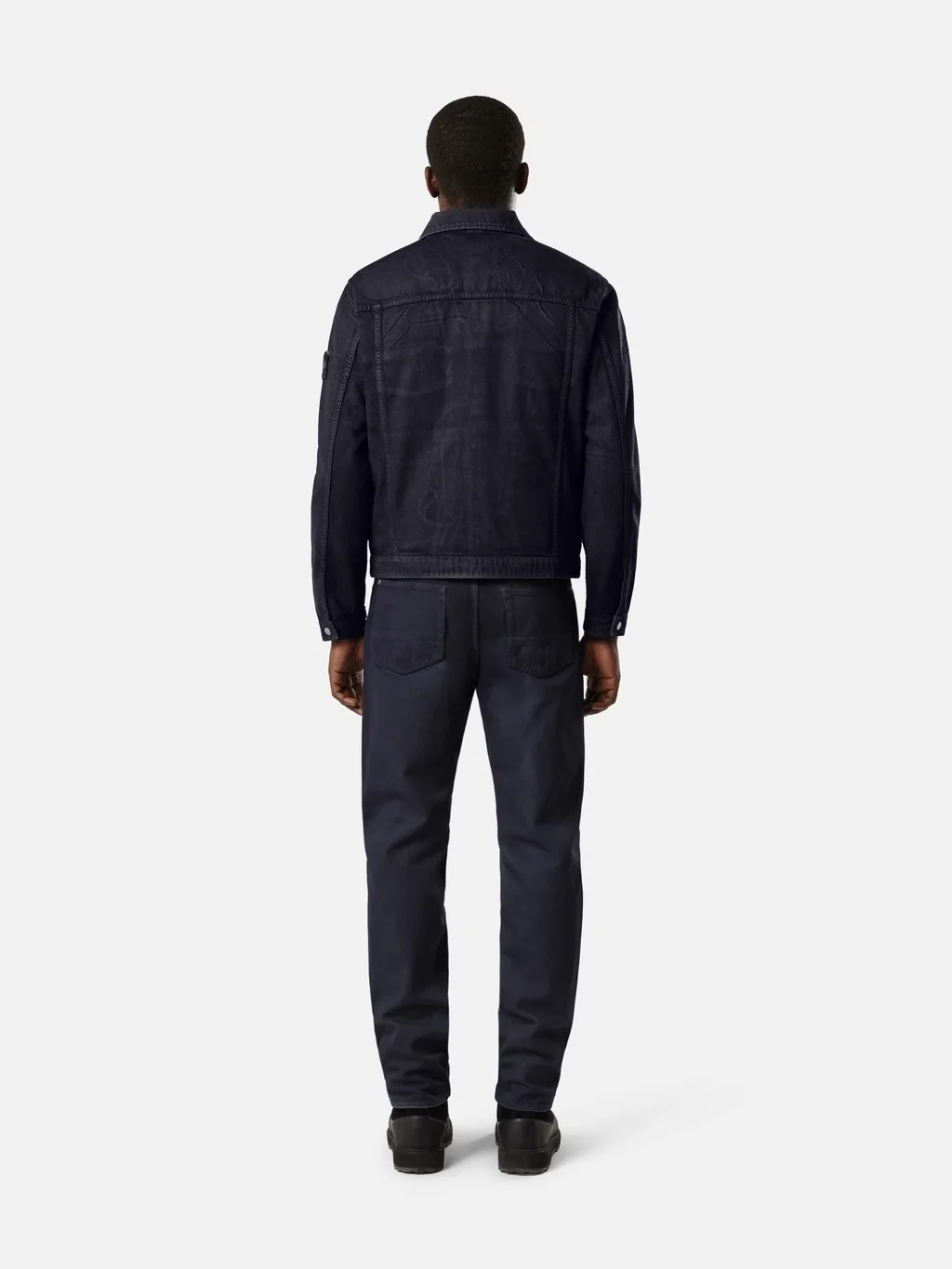 Мужская куртка Stone Island With Detachable Down Vest And Anti-drop, темно-синий — фото 3
