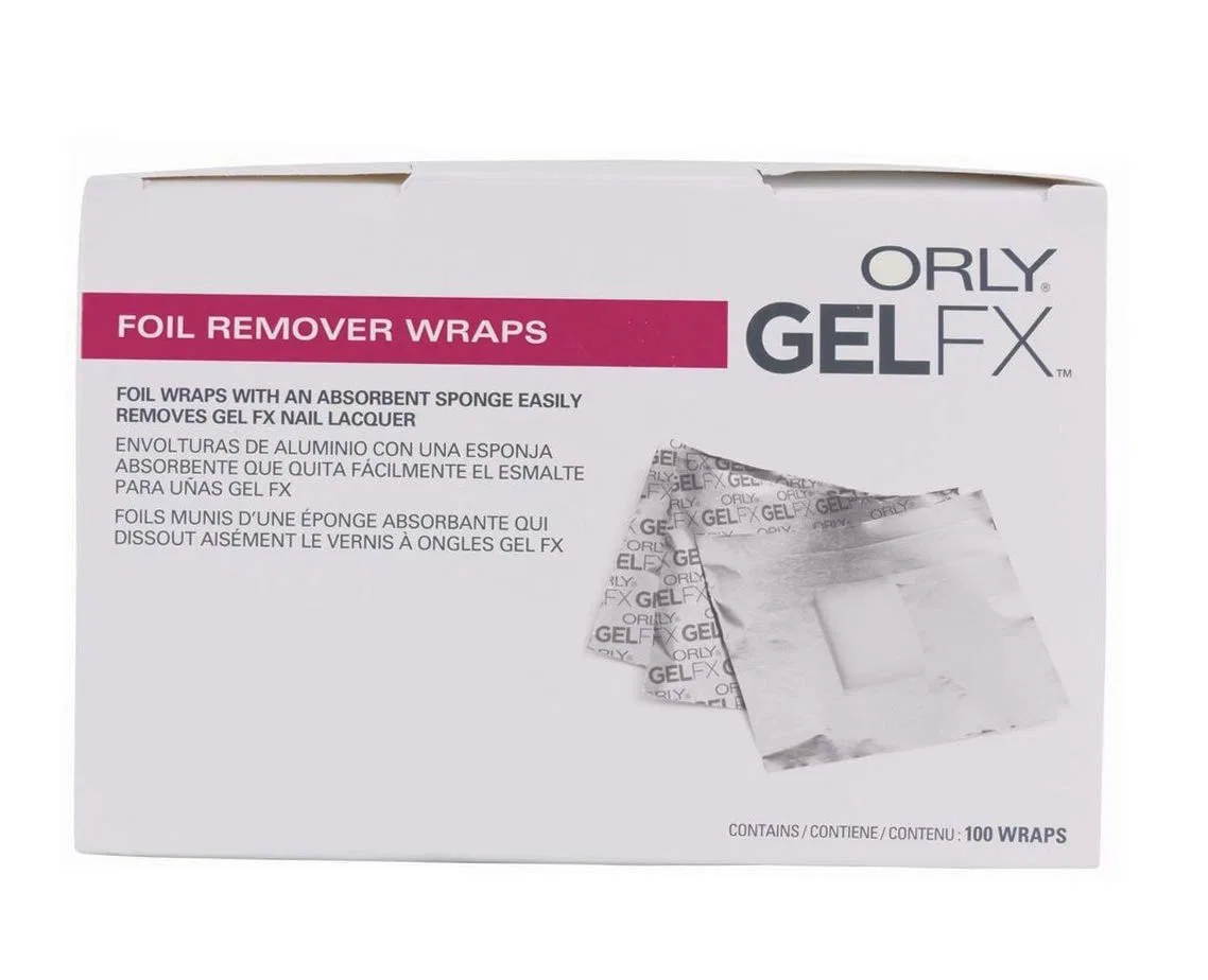 Средство для снятия лака Orly Foil Remover Wraps, 100 шт