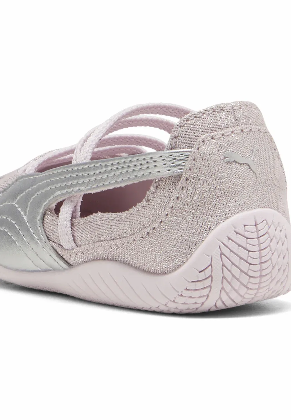 Балетные туфли Speedcat Ballet Let It Shine Inf унисекс с ремешком на щиколотке Puma, Misty Pink-Powder Pink — фото 4