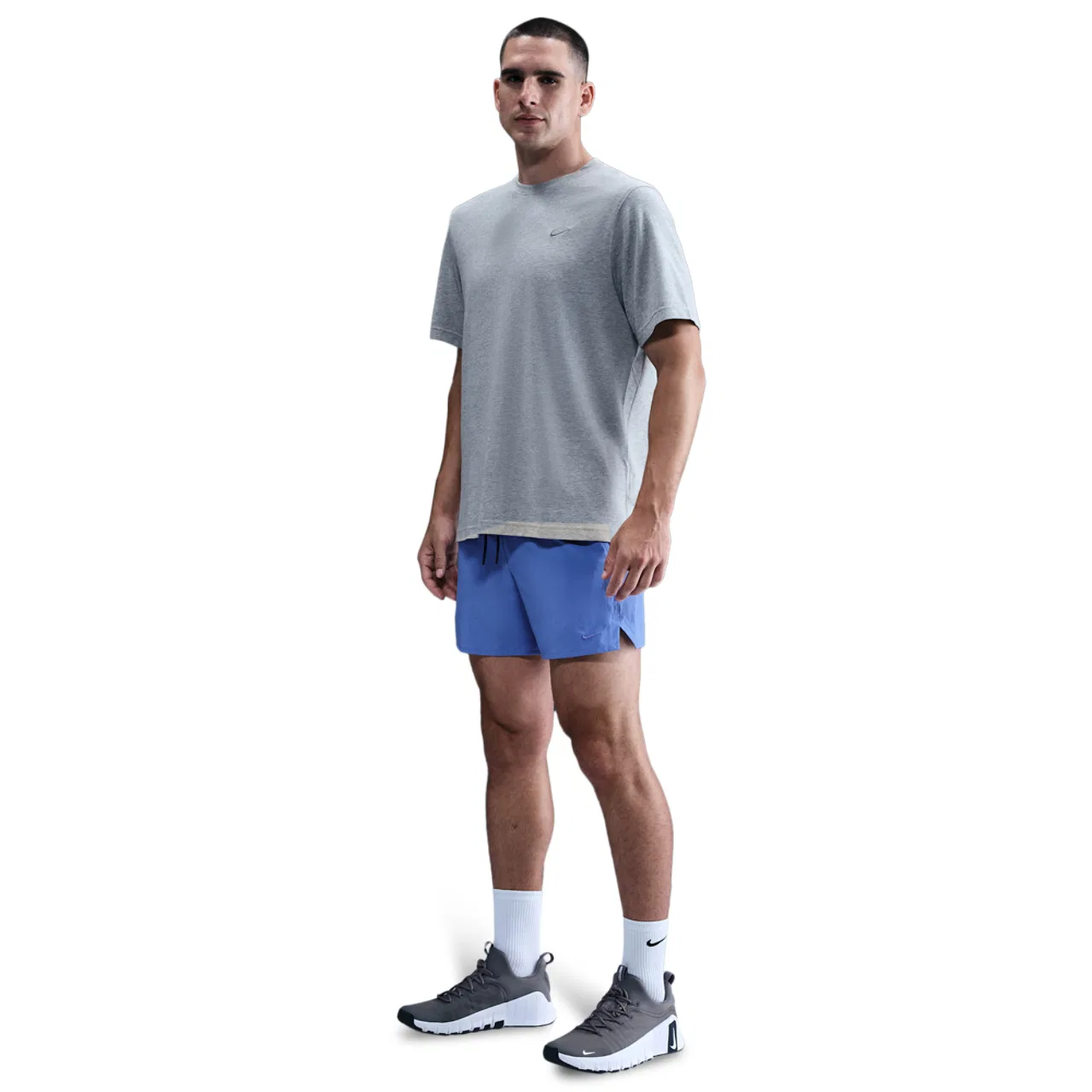 Мужские шорты Unlimited 5 Inch Nike, цвет Comet Blue/Black/Comet Blue — фото 3