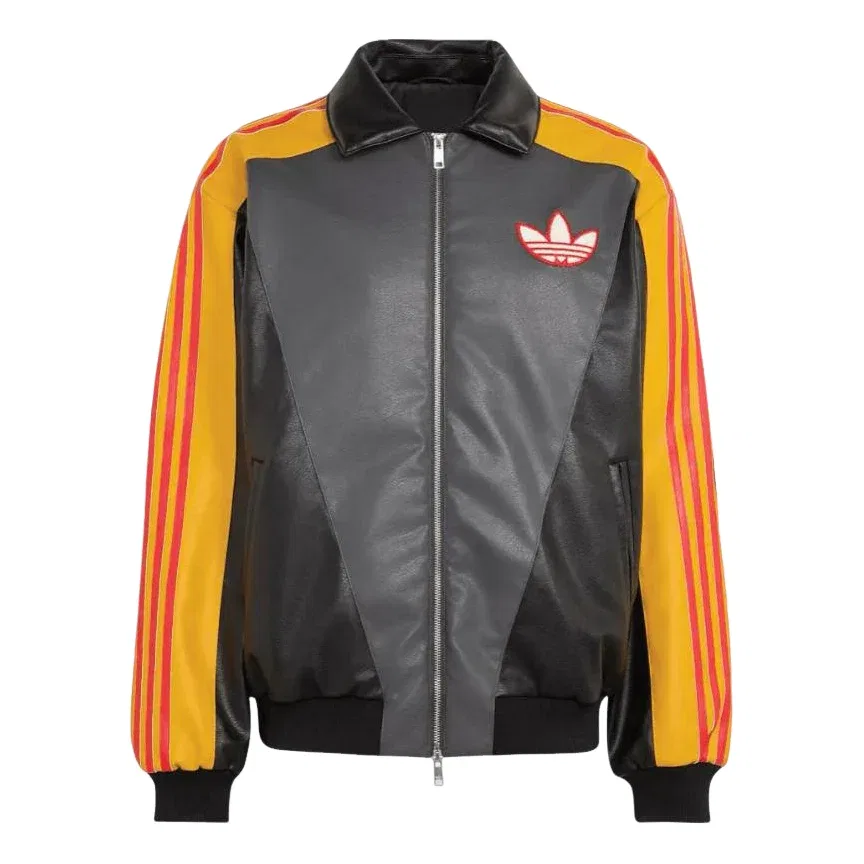 Мужская куртка Pokemon 8-Ball Jacket Asia Sizing 'Black Preloved Yellow' adidas, Black Preloved Yellow