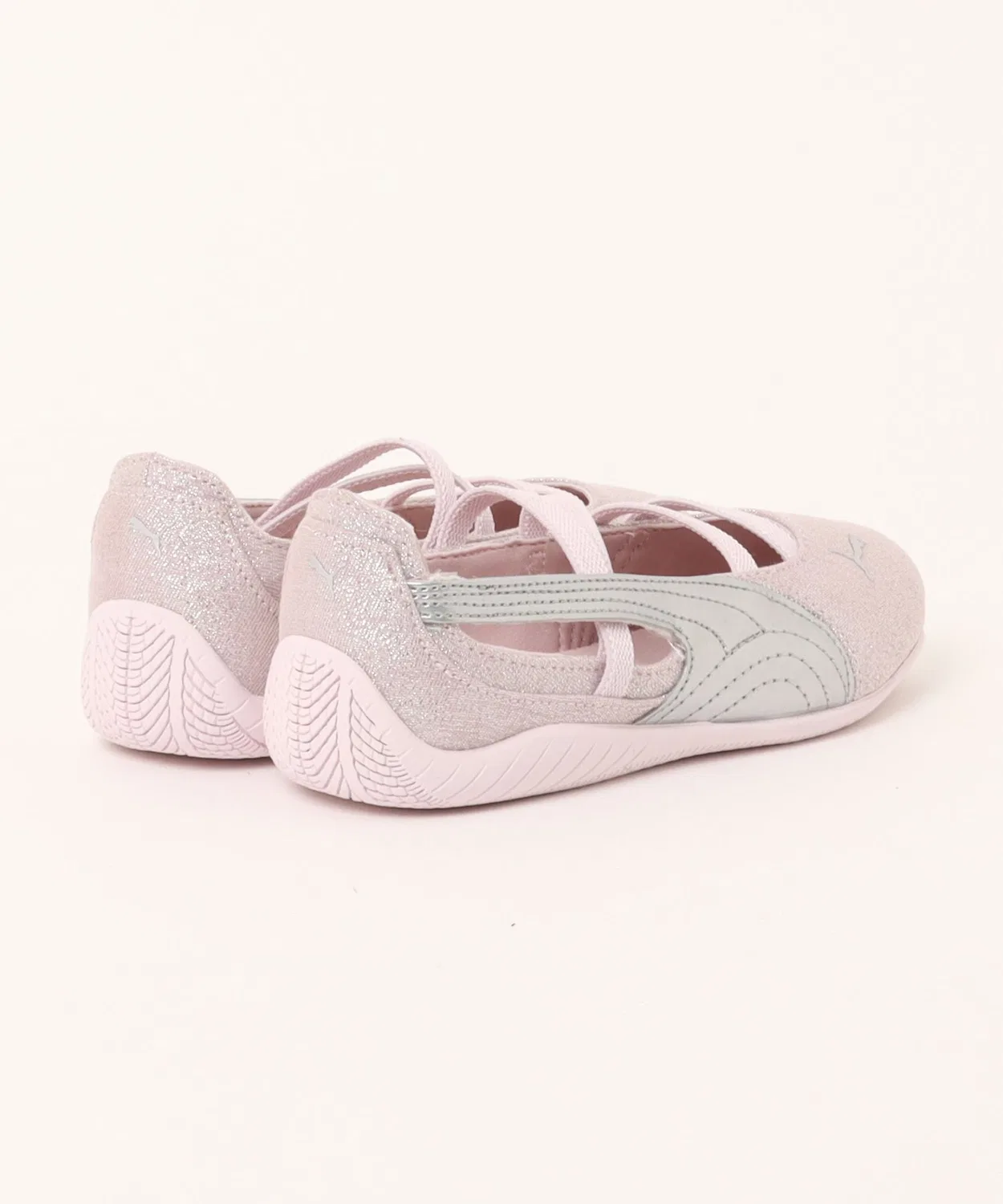 Детские кроссовки без шнурков с низким профилем Speedcat Ballet Let It Shine PUMA, Misty Pink — фото 2