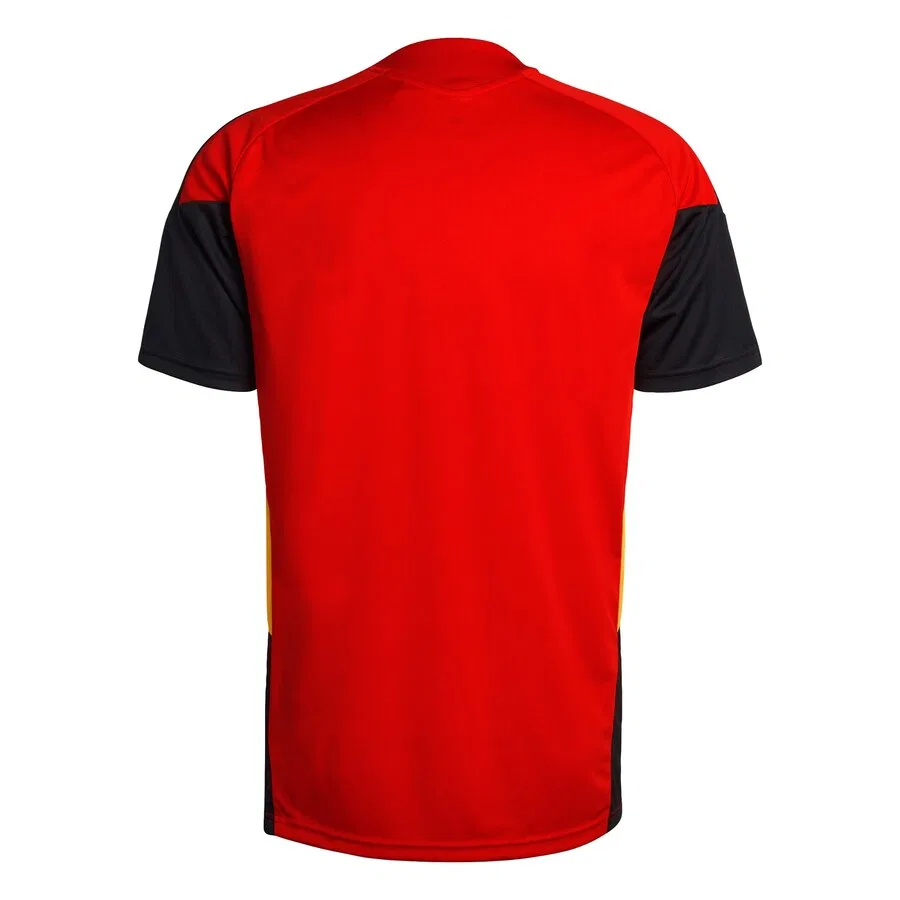 Футболка ADIDAS PERFORMANCE Performance Shirt 'Belgien 26 Tiro' красного цвета — фото 2