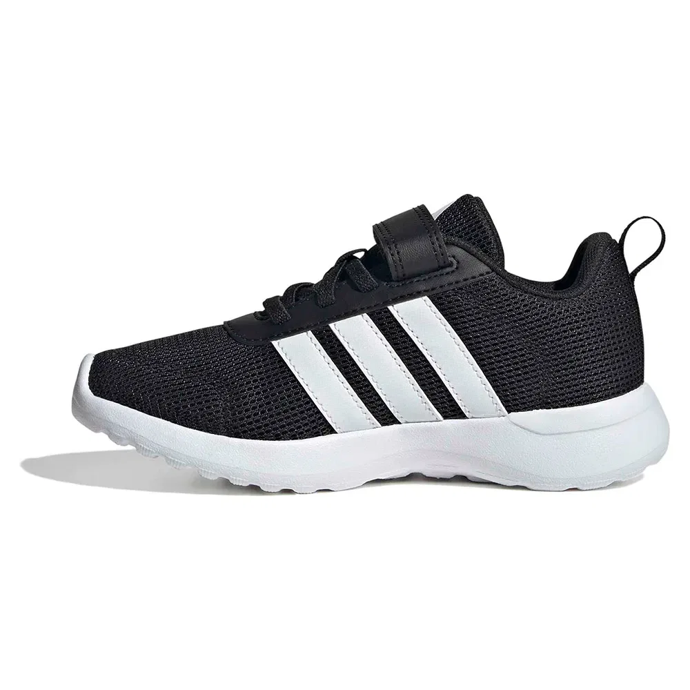 Детские кроссовки для девочек с эластичными шнурками Adidas VL Move, Black — фото 3