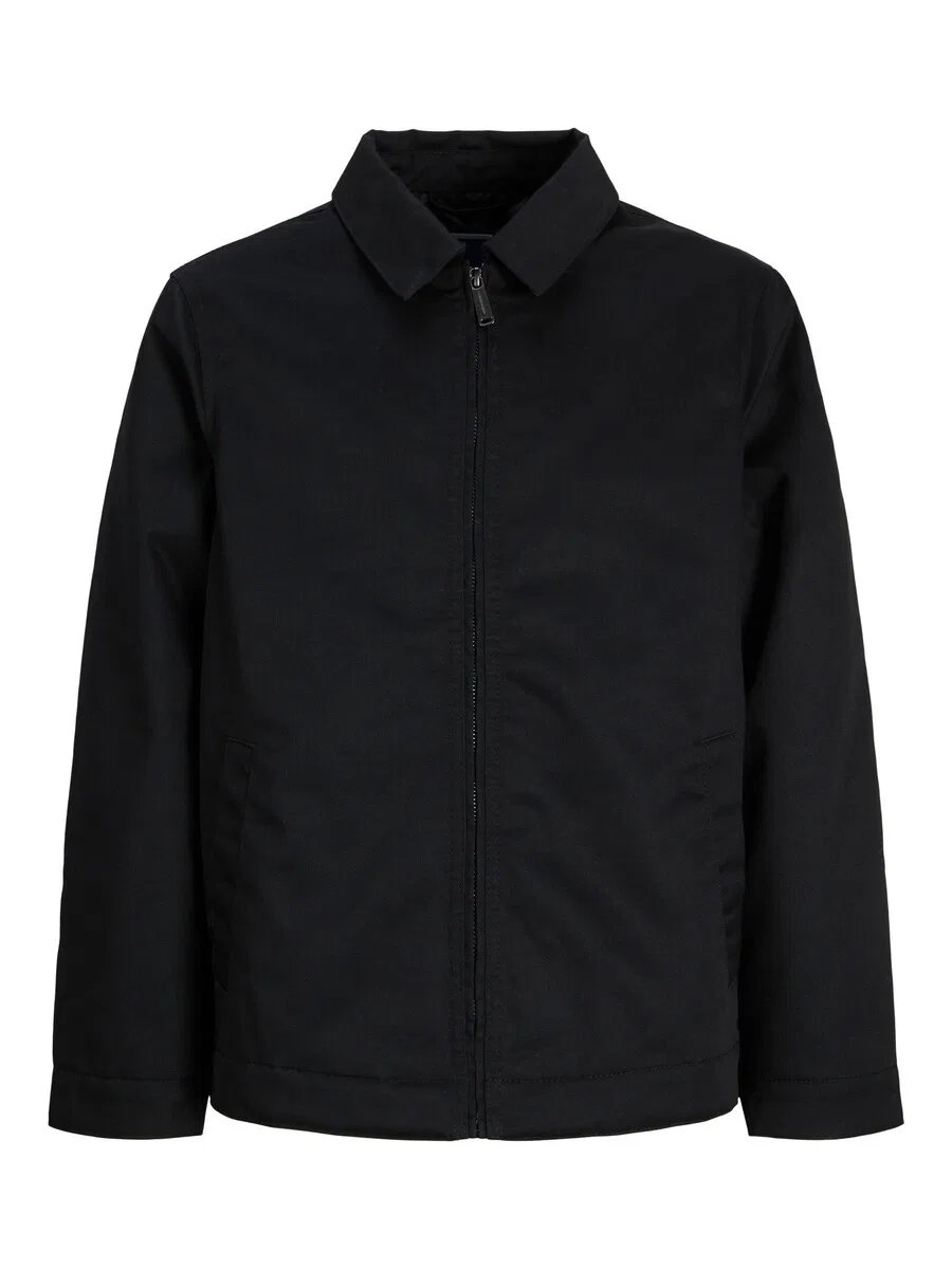 Детская межсезонная куртка Jack & Jones Junior 'JJECOLTON' черного цвета