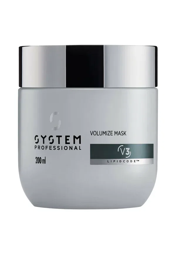 Маска для волос с пантенолом Volumize System Professional, transparent 200 мл, прозрачный