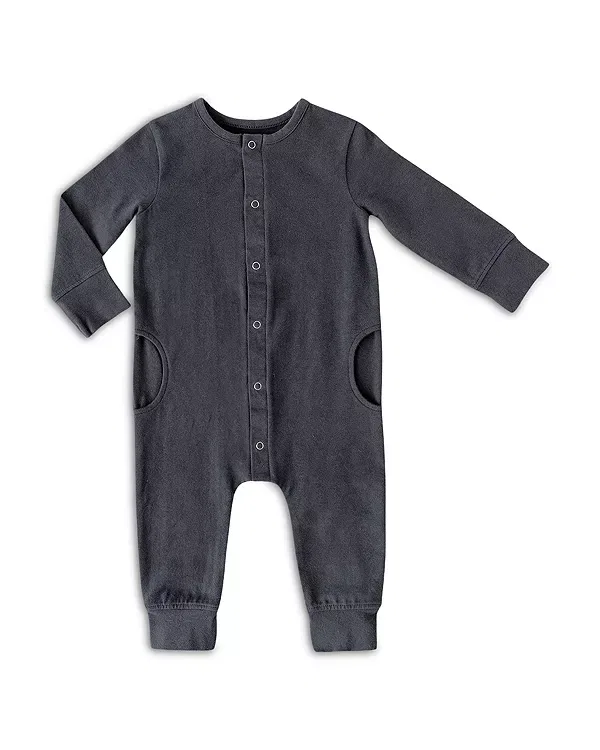 Детский комбинезон для сна с длинным рукавом Unisex Essentials Romper Pehr, Fountain Blue