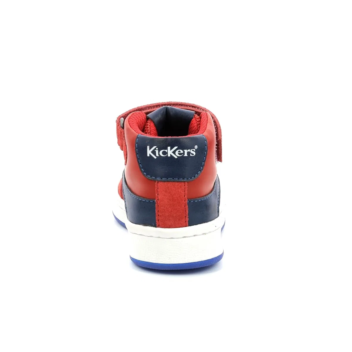 Детские кроссовки для мальчиков высокие Bilbon Bb Mid Kickers, Red Blue White — фото 3