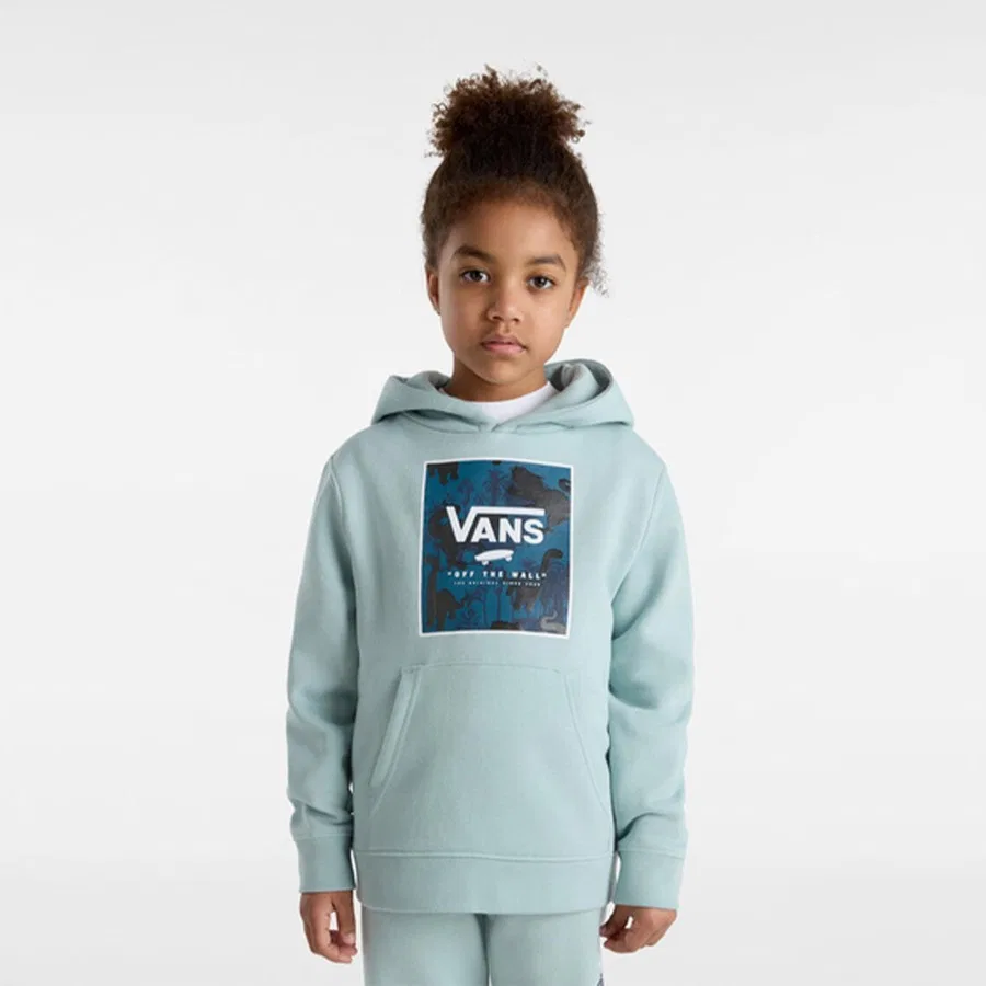 Детский свитшот с принтом Kd Dino Po Vans, Серый