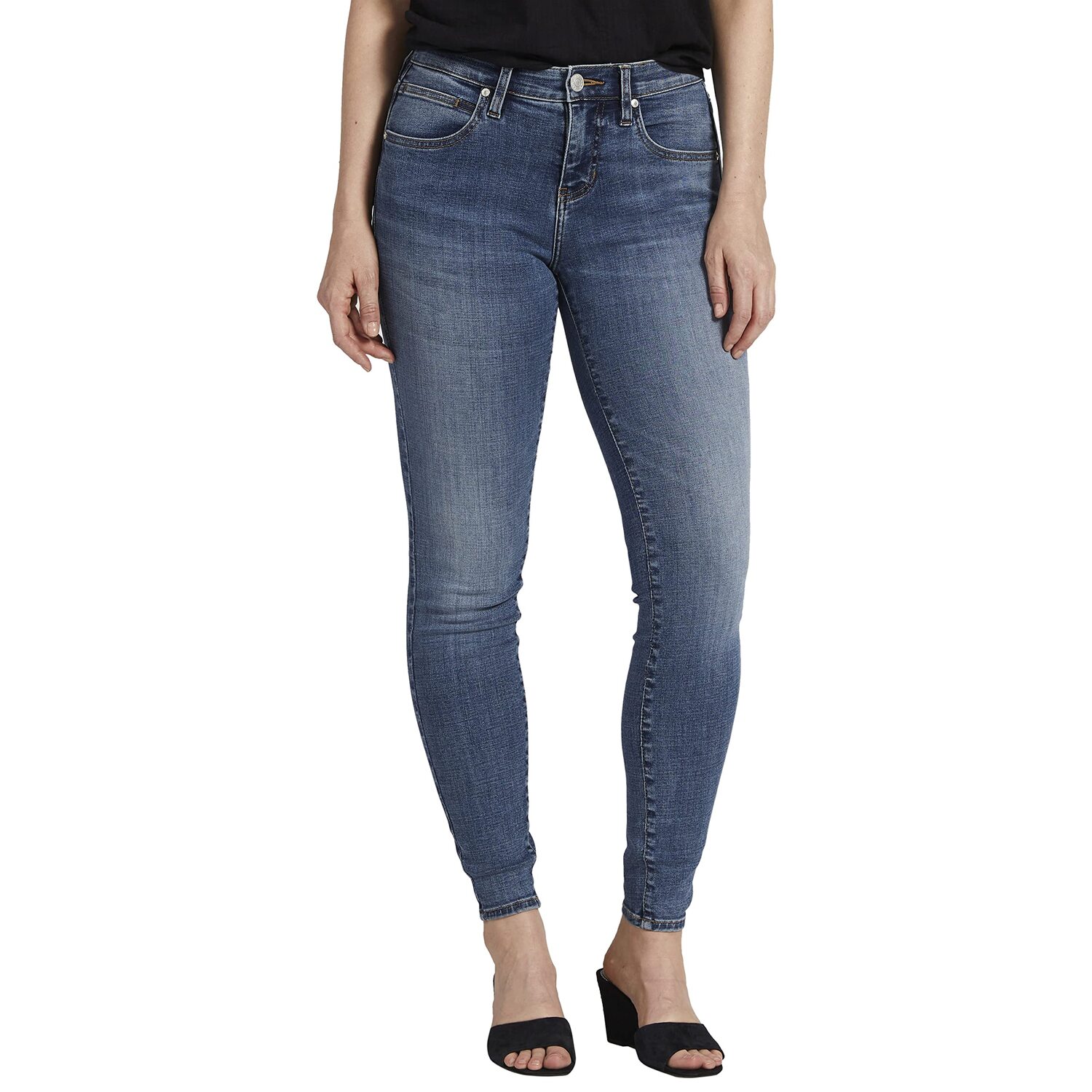 

Джинсы Jag Jeans, Petite Cecilia Mid-Rise Skinny Jeans