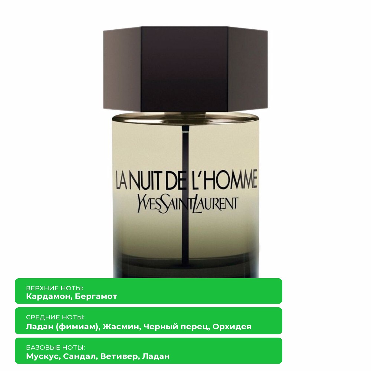 Yves Saint Laurent La Nuit De L'Homme: Аромат для Мужчин купить