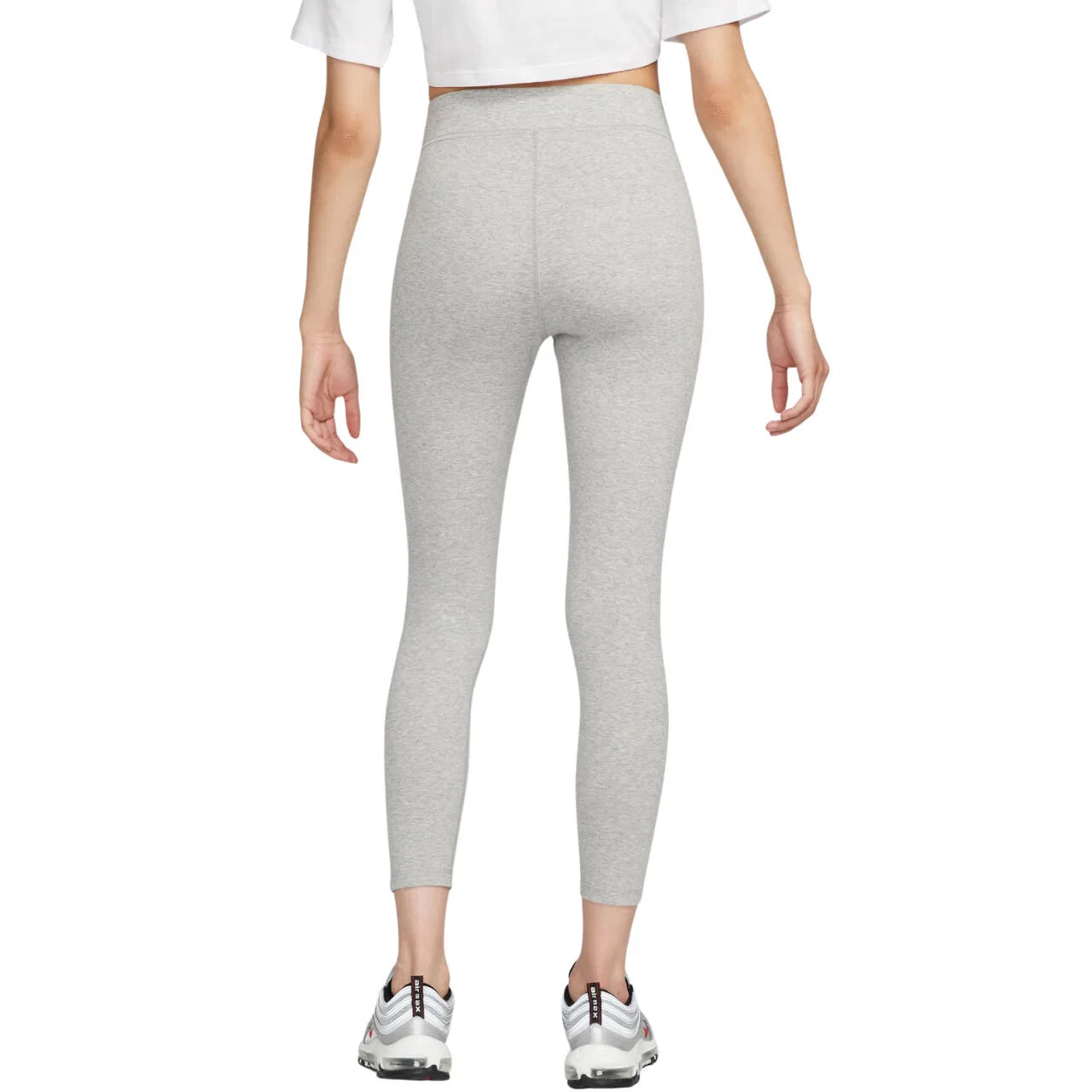 Женские леггинсы с высокой талией Nike Sportswear Classic, Grau — фото 2