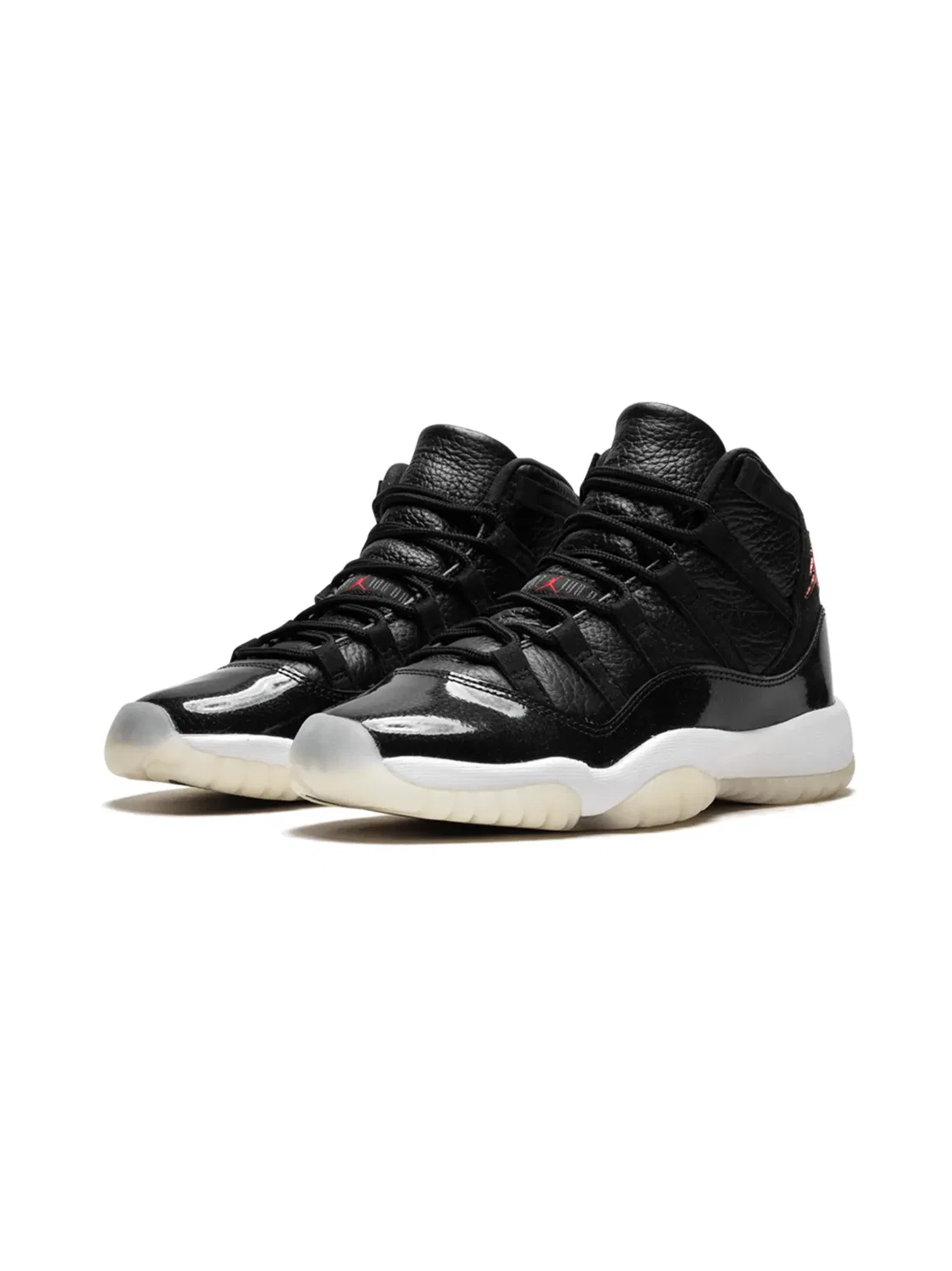 Кроссовки Air Jordan 11 Retro Bg "72-10", черный — фото 2