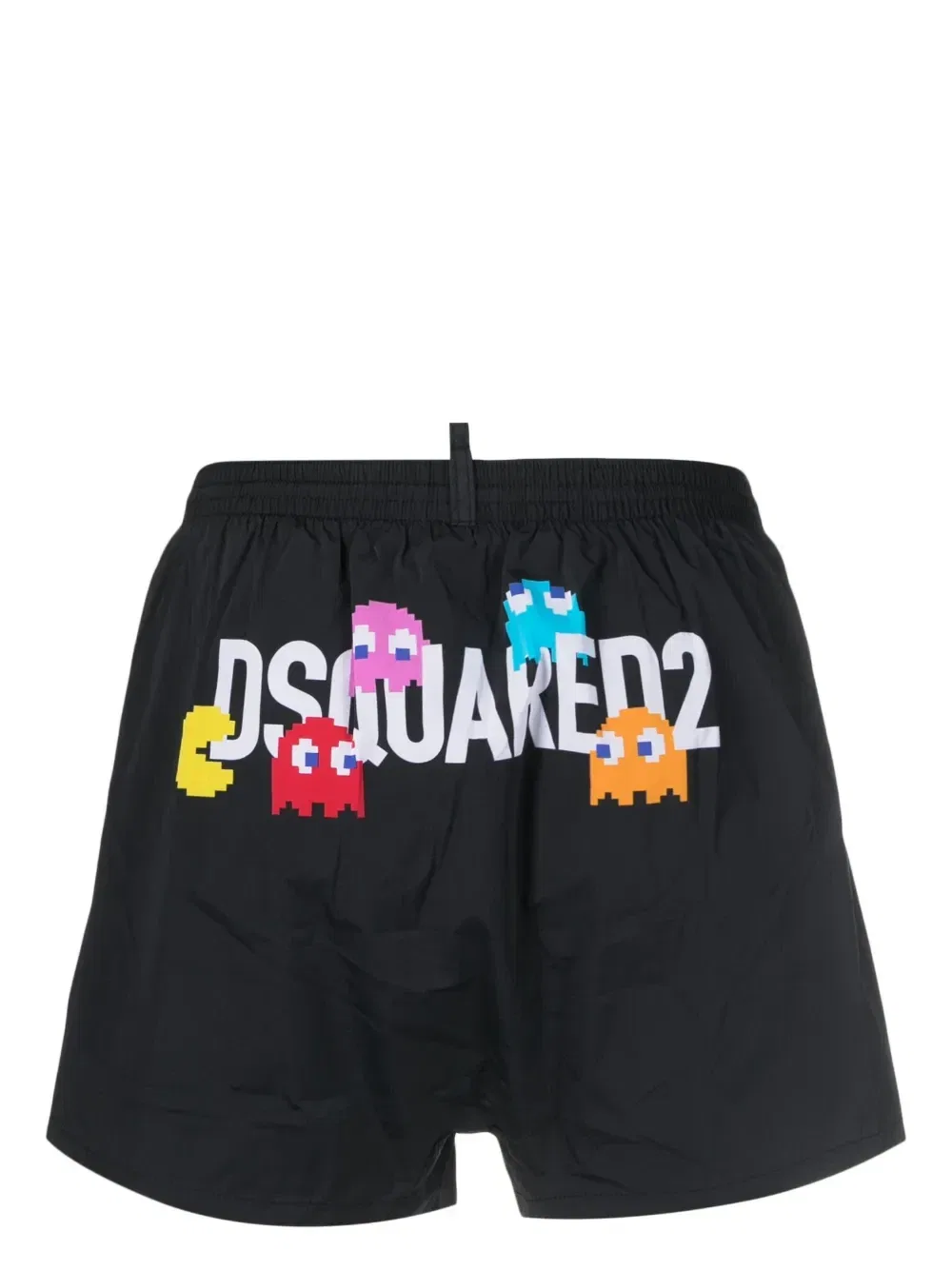 Плавки-шорты с логотипом из коллаборации с Pac-Man Dsquared2, черный — фото 2