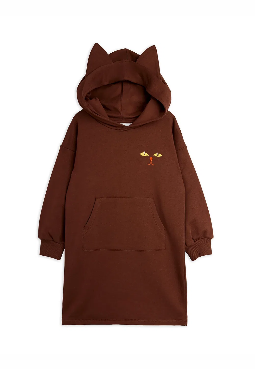 Кошачьи ушки - повседневное платье Mini Rodini, Brown