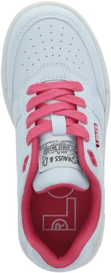 Детские кроссовки для мальчиков Lo Jolla Levi's, White/Fuschia/Coral — фото 2