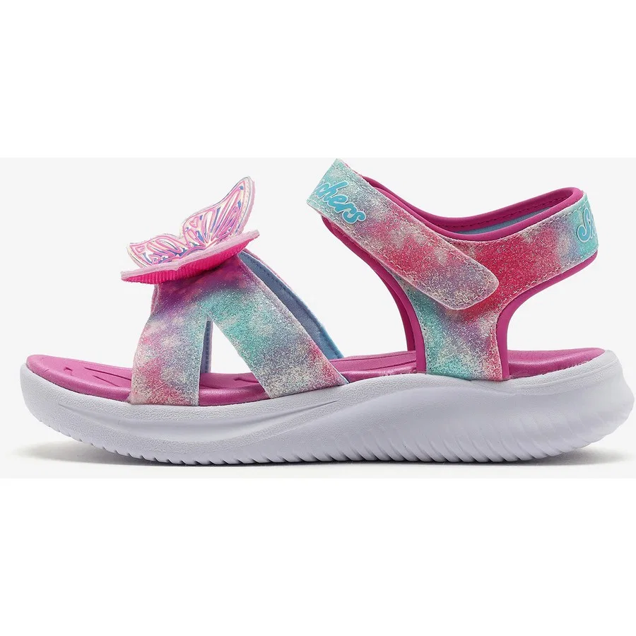 Сандалии с подсветкой Butterfly Brites Skechers, Розовый