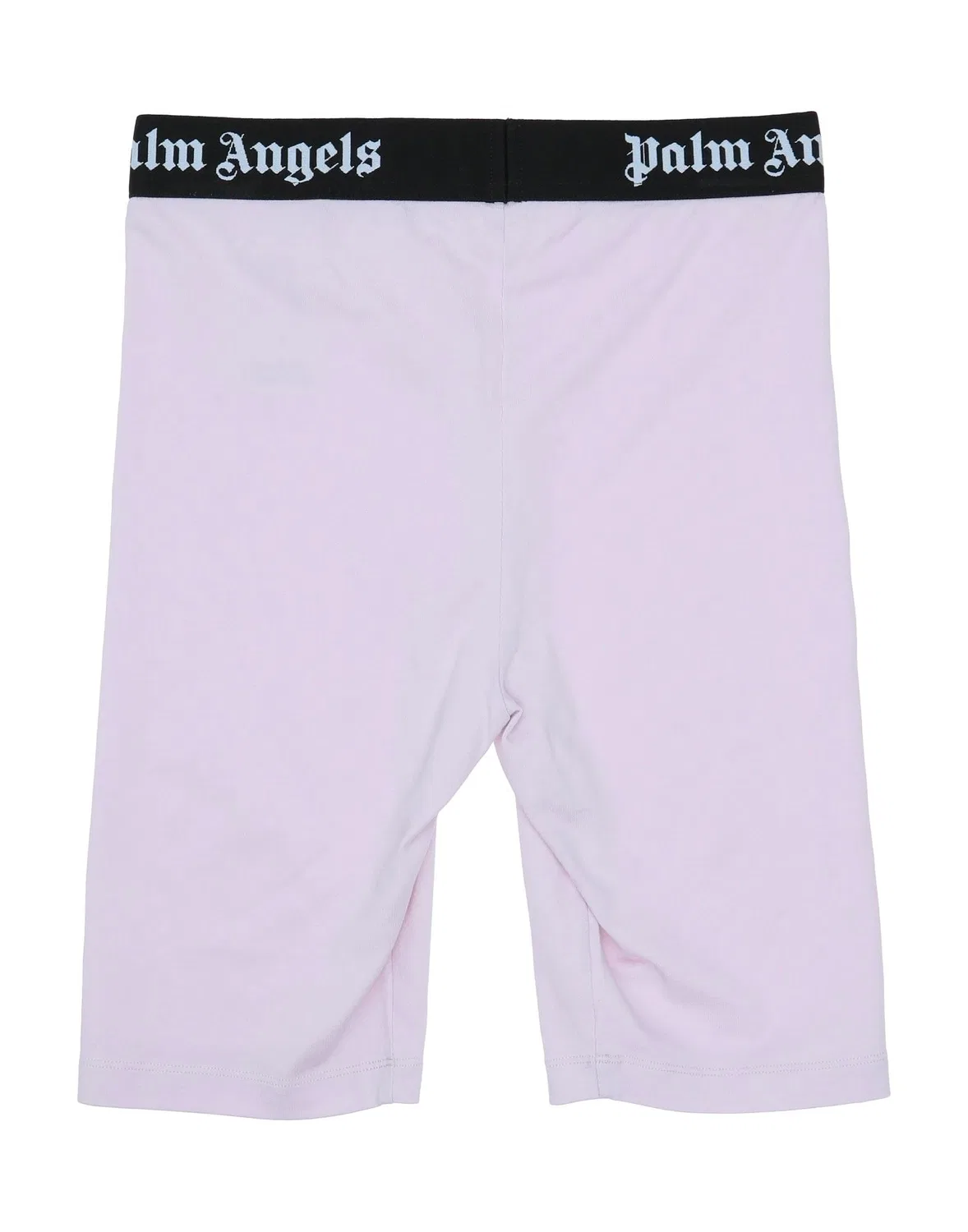 Хлопковые шорты с эластичным поясом Palm Angels, сиреневый — фото 2