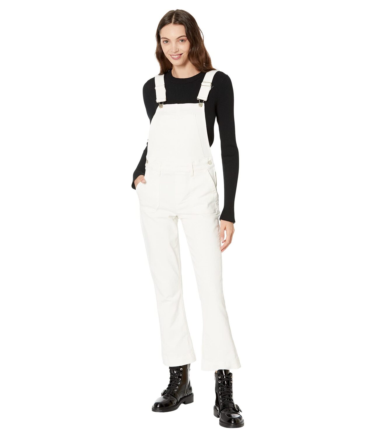 

Брюки Paige, Claudine Overalls in Blank Canvas