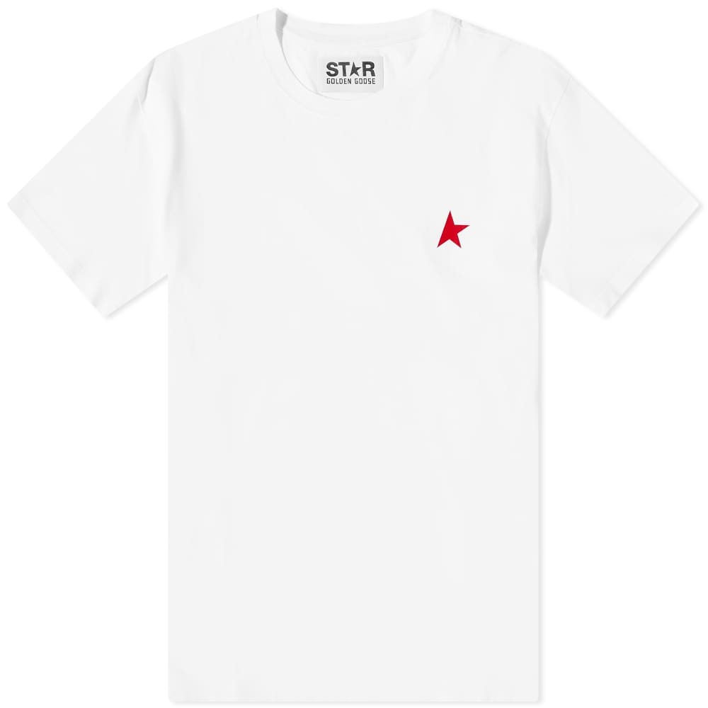 

Футболка Golden Goose Small Star Chest Logo Tee, Белый, Футболка Golden Goose Small Star Chest Logo Tee