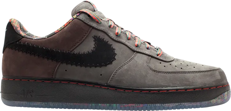 

Кроссовки Nike Air Force 1 Low Premium 'Black History Month 2012', черный