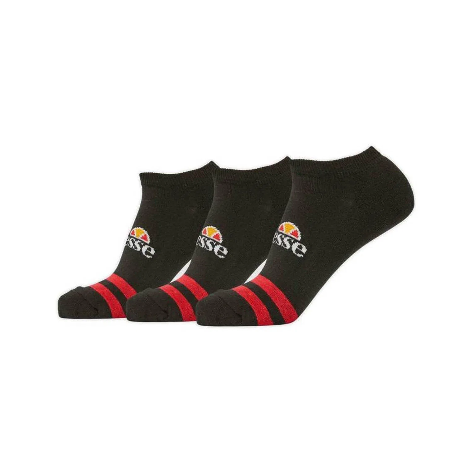 Детские носки с плоским швом MELNA TRAINER LINER Ellesse, Schwarz