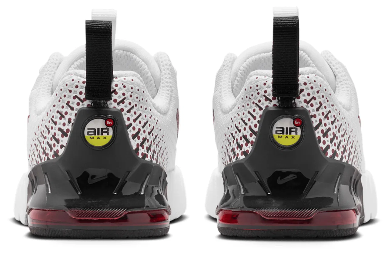 Кроссовки для мальчиков Air Max Phoenix Nike, цвет White/Team Red/Black — фото 3