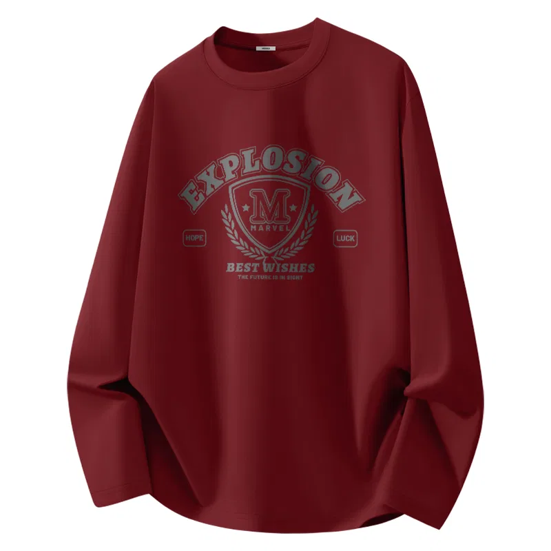 Детская футболка с круглым вырезом Blaze Upward MINISO, Burgundy