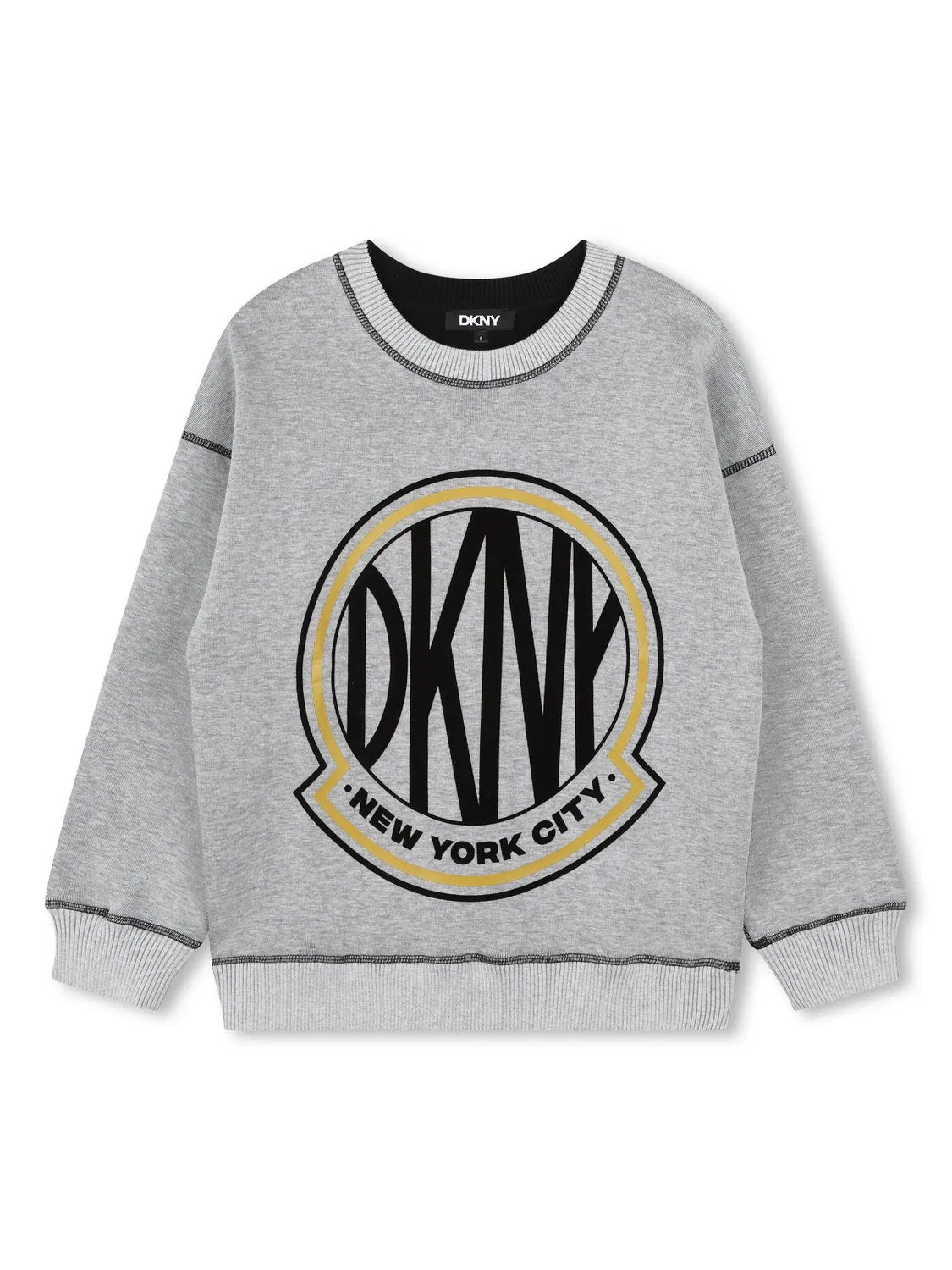DKNY Рев reversible свитшот черно-серый