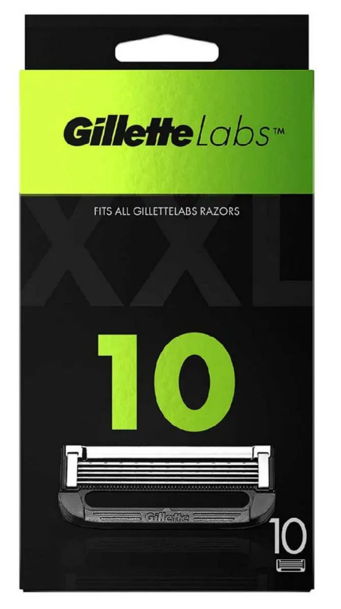 Сменные кассеты Gillette Labs 10 шт, Gillette — фото 2